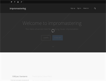Tablet Screenshot of impromastering.com