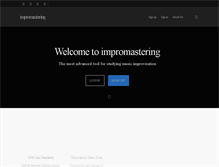Tablet Screenshot of impromastering.net